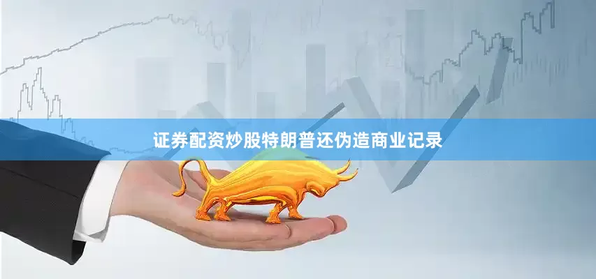 证券配资炒股特朗普还伪造商业记录